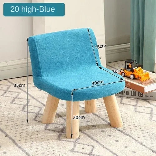 Children's small sofa chair, single person reading corner, reading lazy room backrest seat
