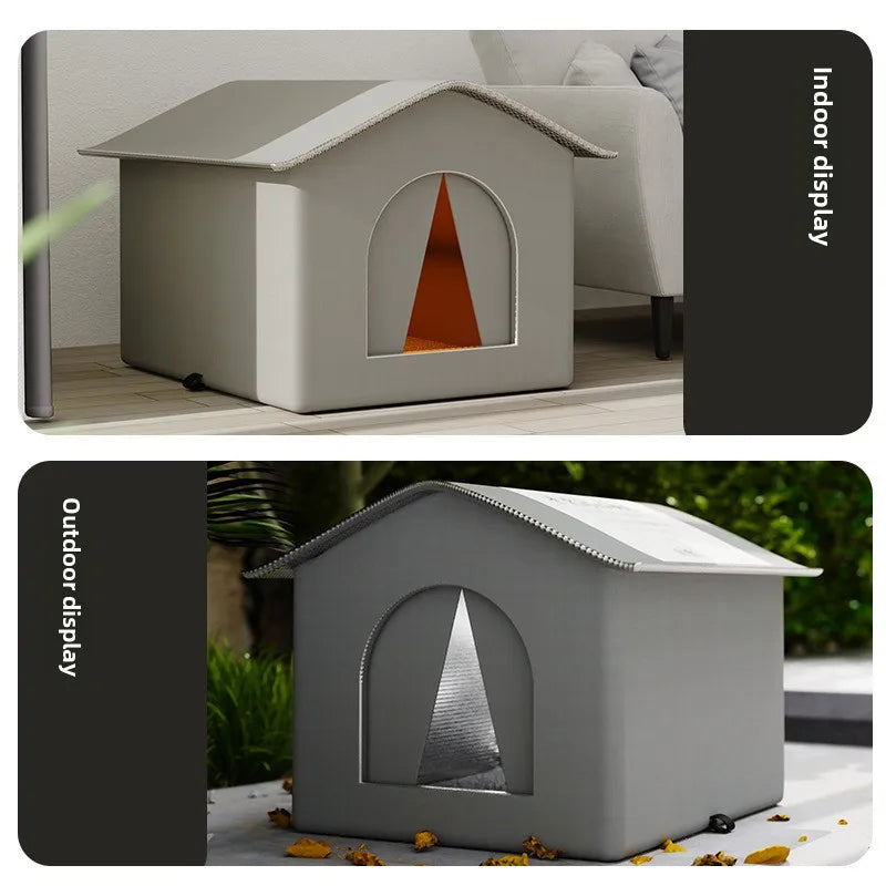 Pet Cave Sleeping Beds Home Foldable Washable for Small Dog Puppy Supplies