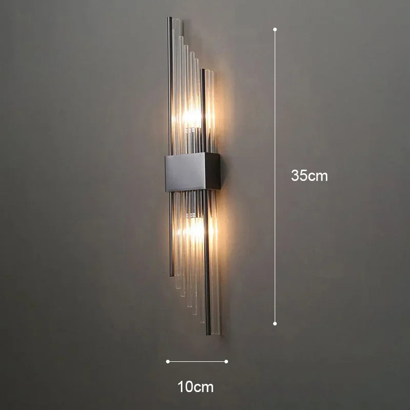 Luxury Wall Lamp Modern LED Gold Wall Light Indoor Lighting Wall Sconce Home Decoration