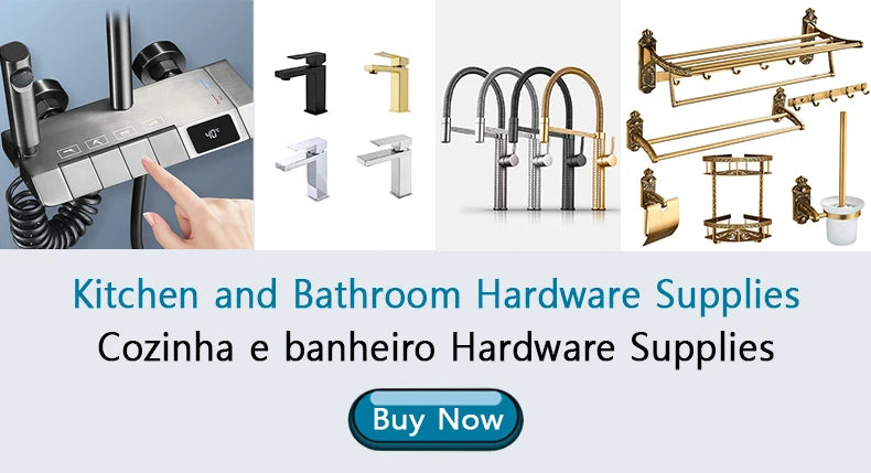 Bathroom Shower Full Set Black, White, and Gray Shower System Set