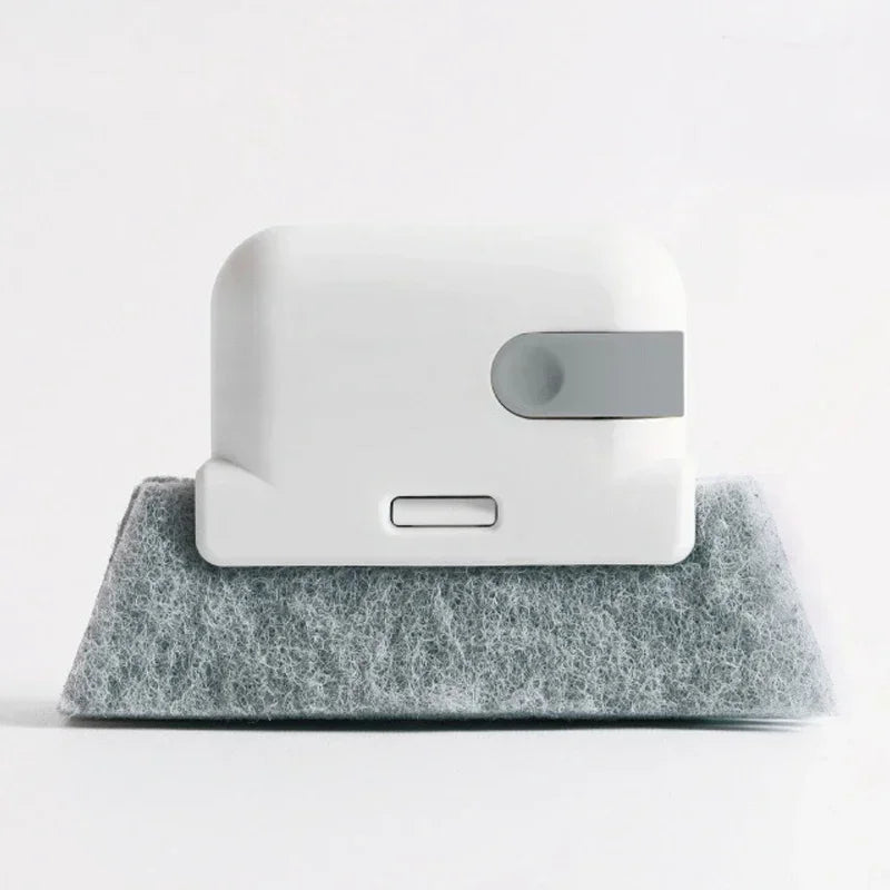 Household cleaning tool for window track, scouring Door track pad gap cleaner
