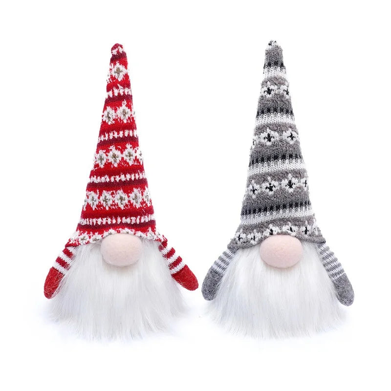 20/30cm LED Faceless Doll Elf Gnome with Lights Festive Decoration Home Navidad Gift