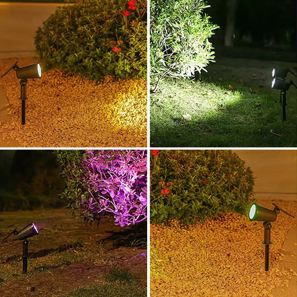 Solar Lights Outdoor Garden Powered Wall Lamp Waterproof Motion Sensor Light