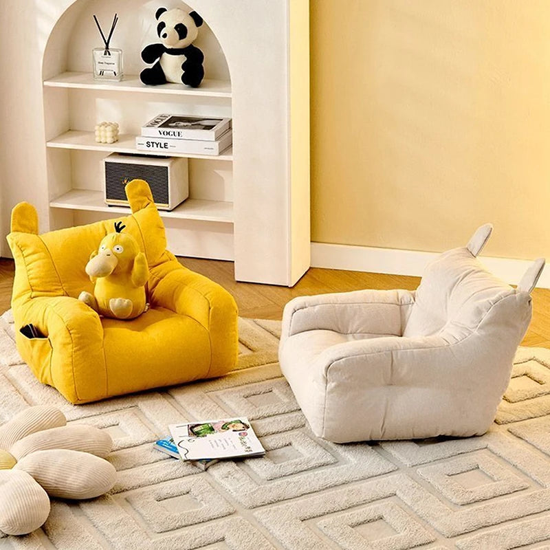 Soft Small Sofa Chair Comfortable Ergonomic Living Room With Storage Bag