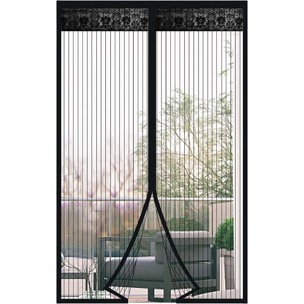No Punching Magnetic Anti Insects Automatic Ventilation Screen Door Curtain