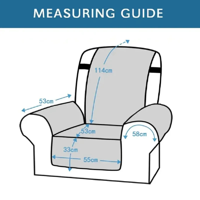 1 Seater Recliner Sofa Cover