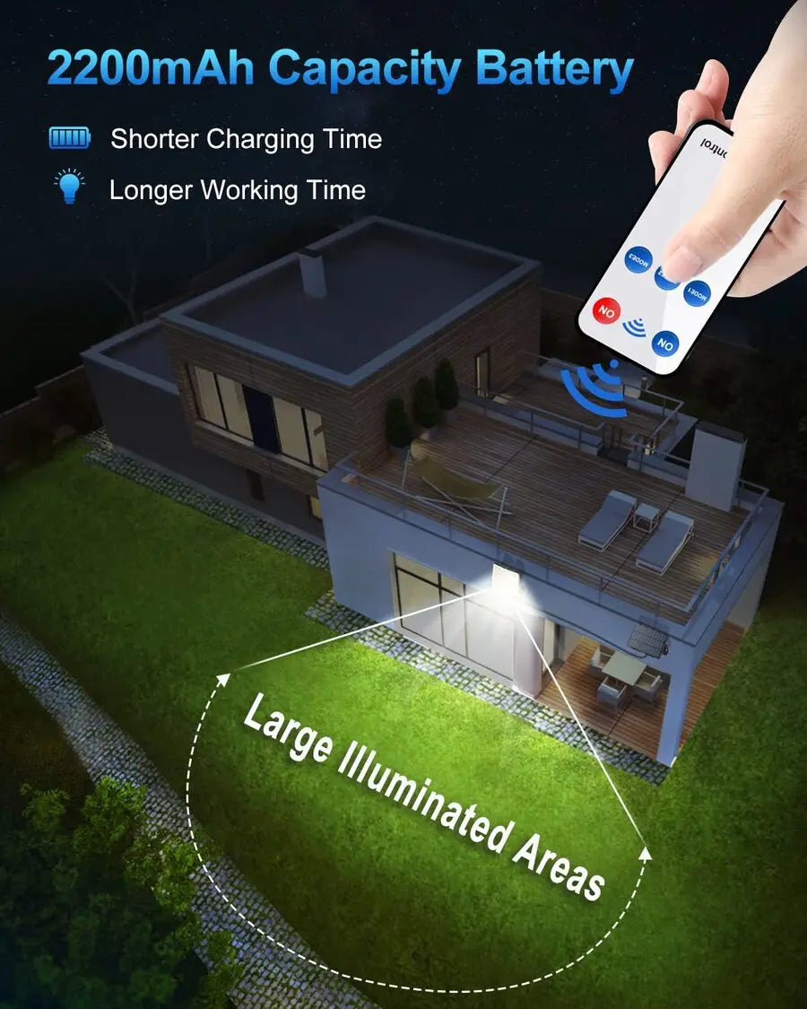 Outdoor Security with Solar Flood Lights