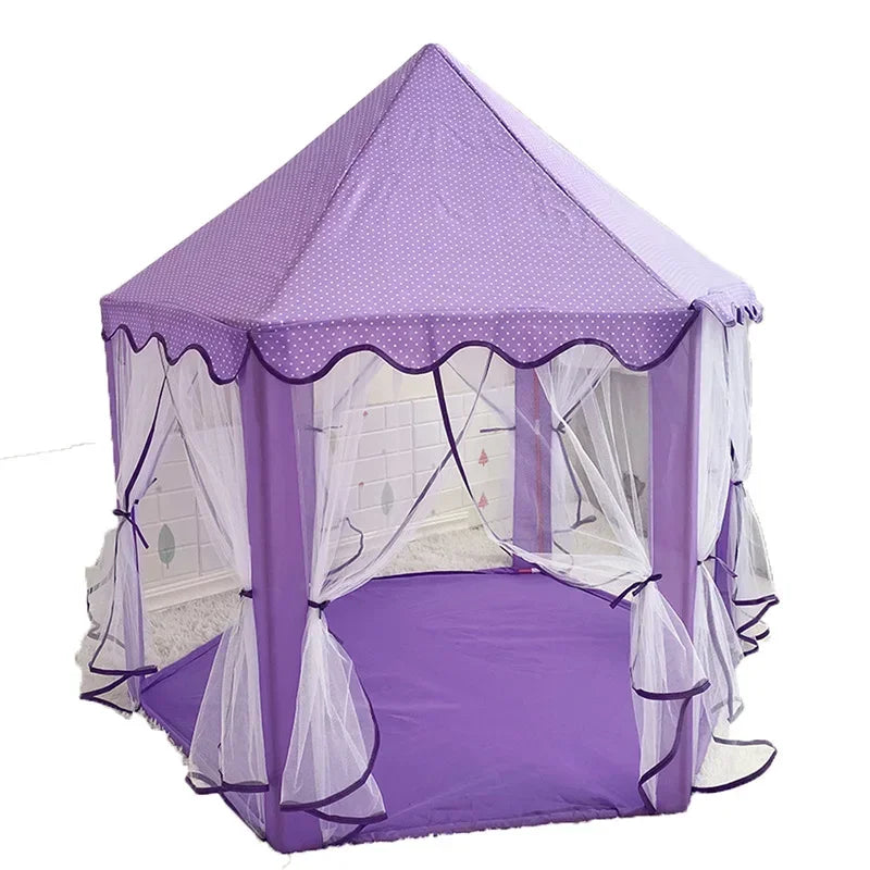 Baby Tent Portable Folding Prince Princess Tent Children Castle Play House