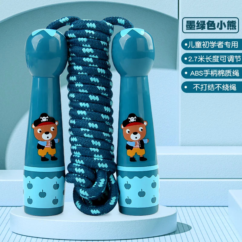 Children's Adjustable Cotton Jump Ropes for Outdoor Sports Toy