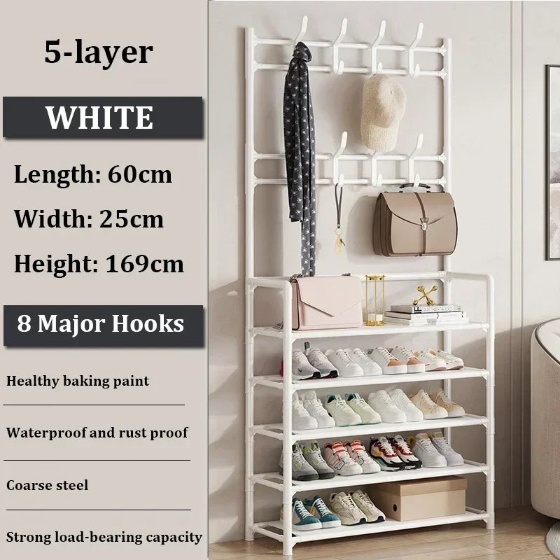 Multi-Layer Shoe Rack and Organizer