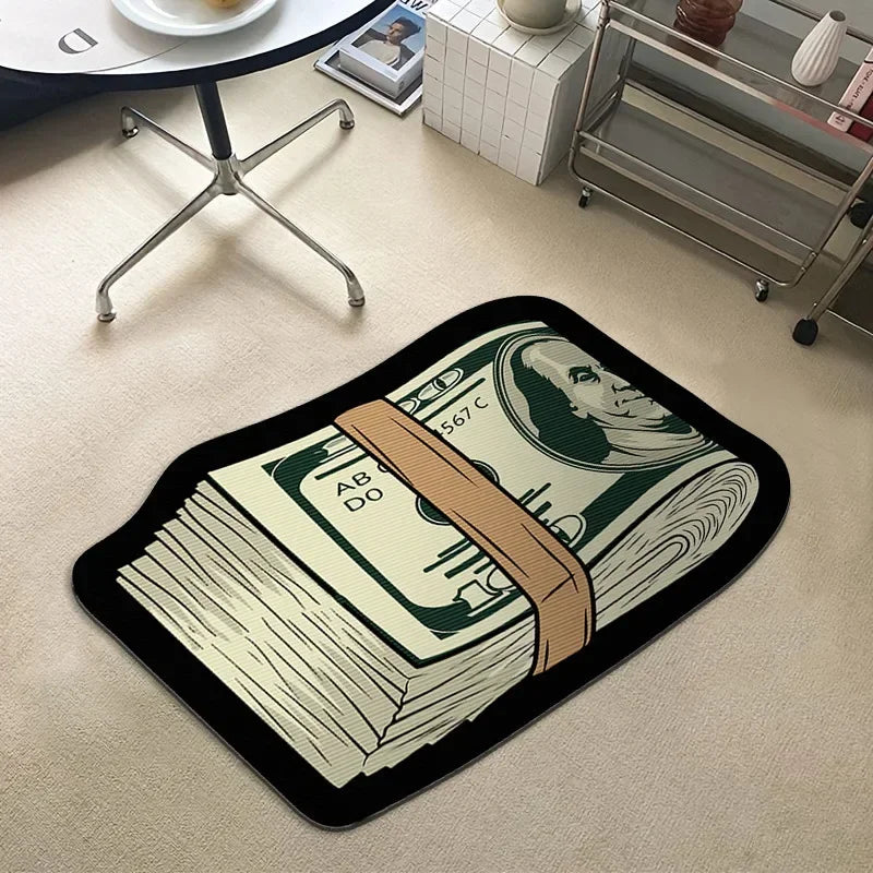 VIKAMA Upgraded Dollar Simulated Money Carpet