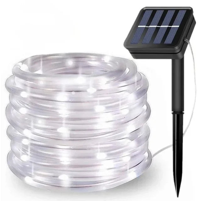 300 LED Solar Rope Strip Lights