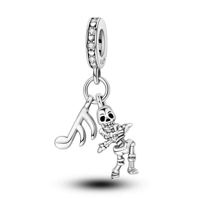 925 Silver Halloween Boutique Pendant Fit Original Bracelet Charm Necklace