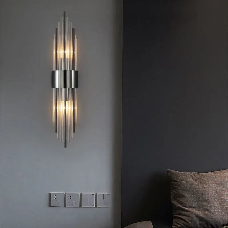 Luxury Wall Lamp Modern LED Gold Wall Light Indoor Lighting Wall Sconce Home Decoration