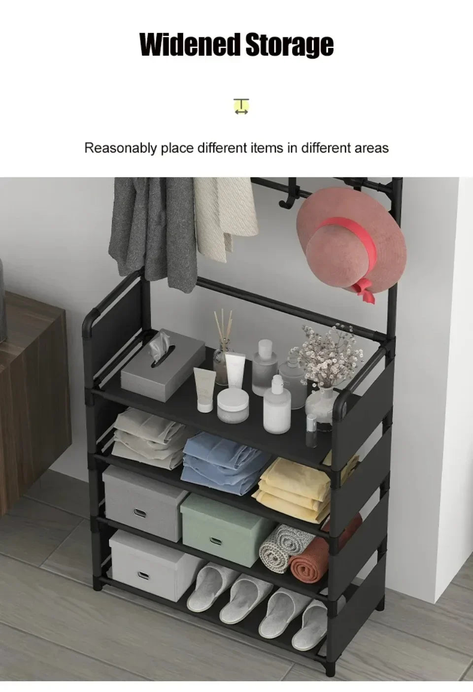 Multi-Layer Shoe Rack and Organizer