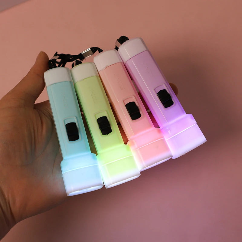 12Pcs LED Mini Flashlight Kids Birthday Party Favors for Festival Decoration