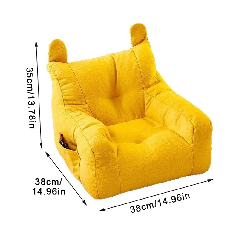 Soft Small Sofa Chair Comfortable Ergonomic Living Room With Storage Bag