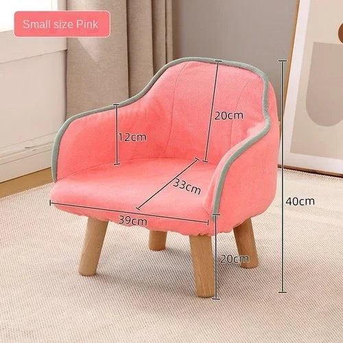 Children's small sofa chair, single person reading corner, reading lazy room backrest seat