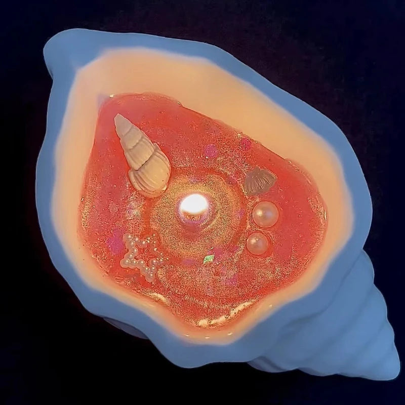 Ocean Wind Aroma Candle Atmosphere Fragrance Shell Sea Star Candle