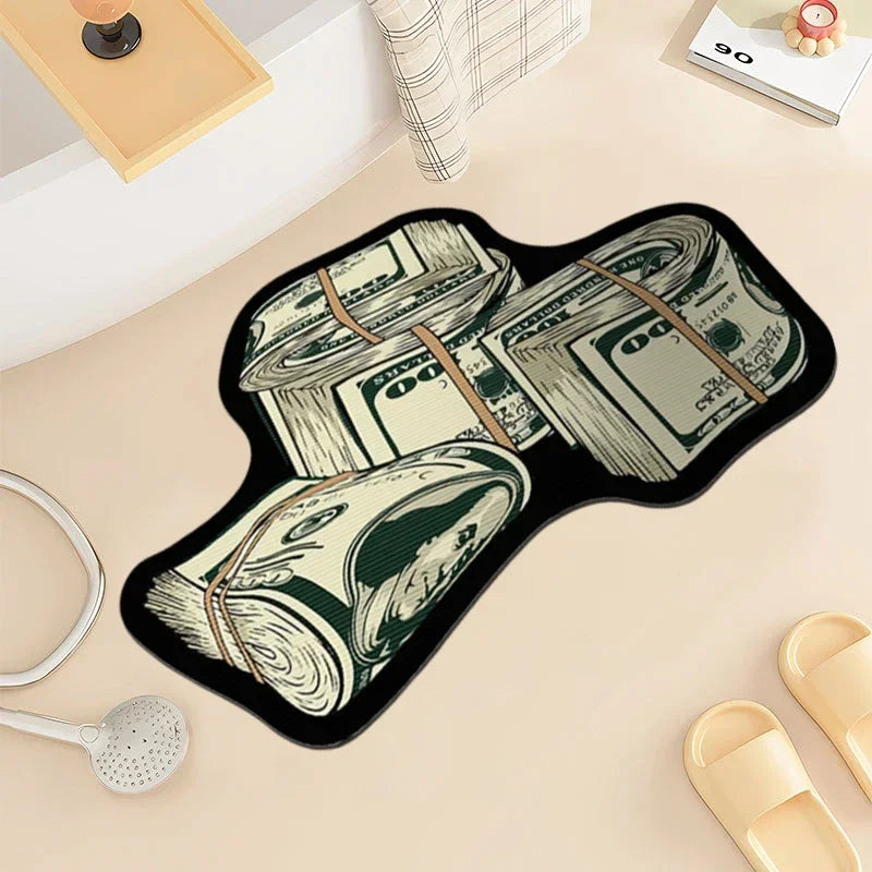 VIKAMA Upgraded Dollar Simulated Money Carpet