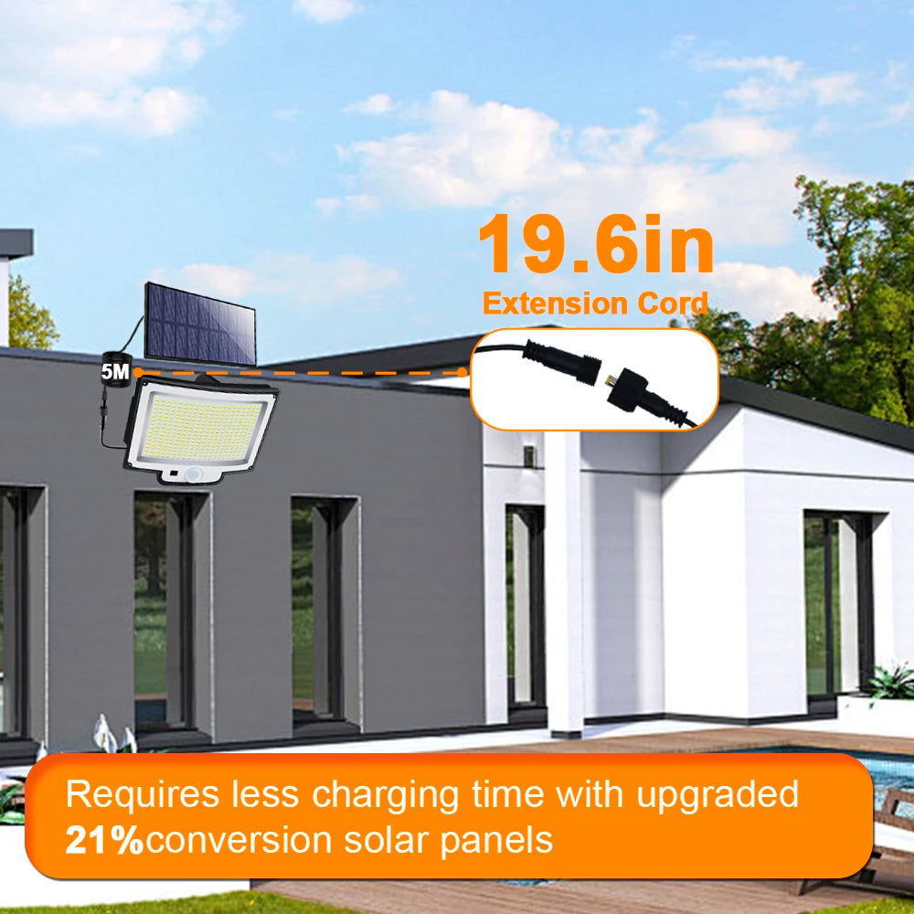Outdoor Security with Solar Flood Lights