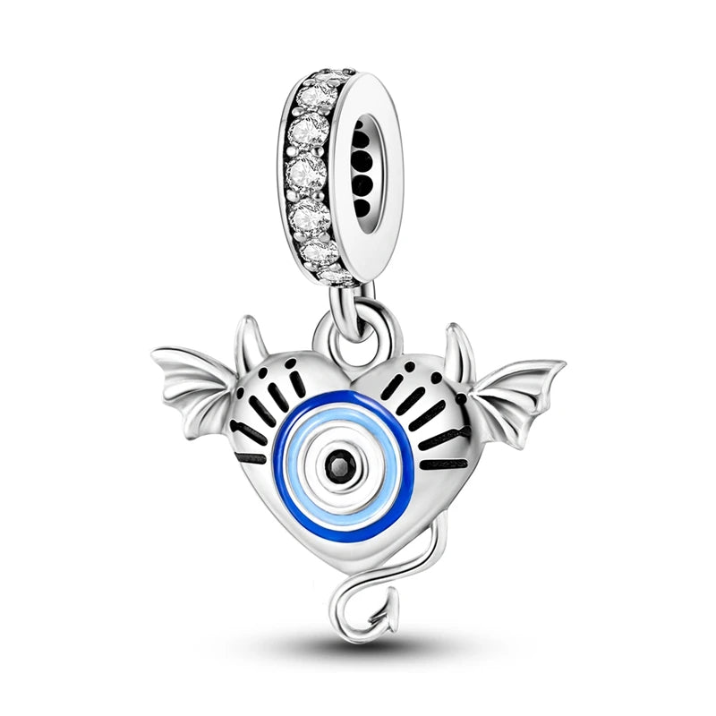 925 Silver Halloween Boutique Pendant Fit Original Bracelet Charm Necklace