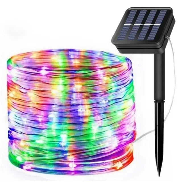 300 LED Solar Rope Strip Lights