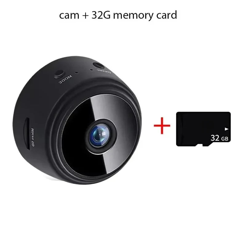 WiFi Mini Camera Wireless Video, Voice Recorder Security Monitoring Camera