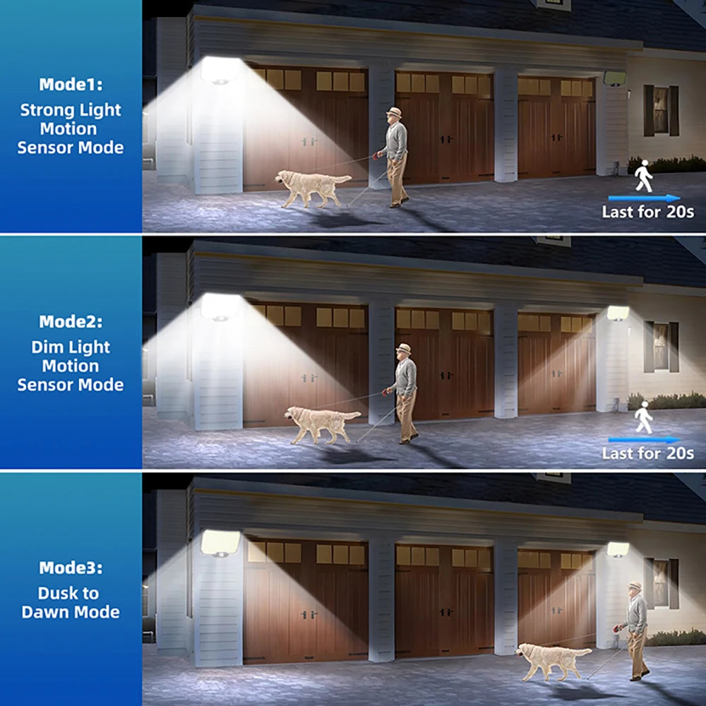 Outdoor Security with Solar Flood Lights