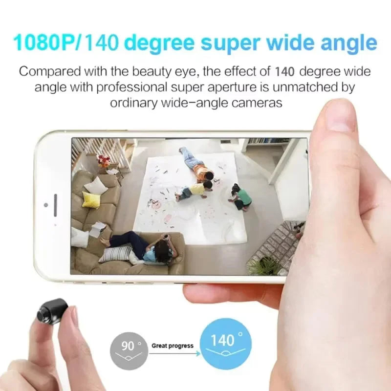 Mini X5 Camera Wireless 1080P Surveillance Video Cam Night Vision Motion Detect