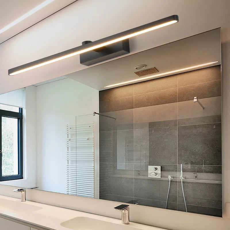 LED Bathroom Mirror Light, Modern Wall Sconce for Bedroom, Aluminum Decoration Lamp