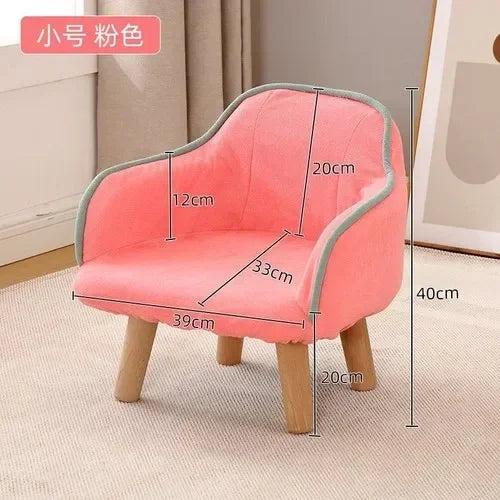 Children's small sofa chair, single person reading corner, reading lazy room backrest seat