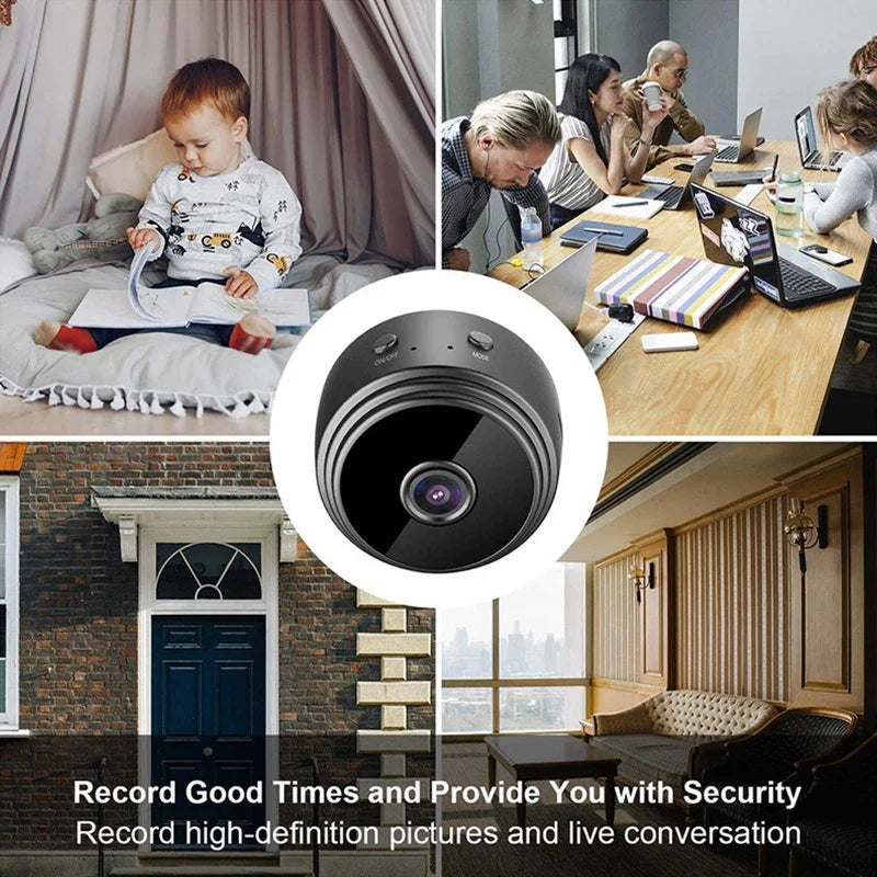 WiFi Mini Camera Wireless Video, Voice Recorder Security Monitoring Camera