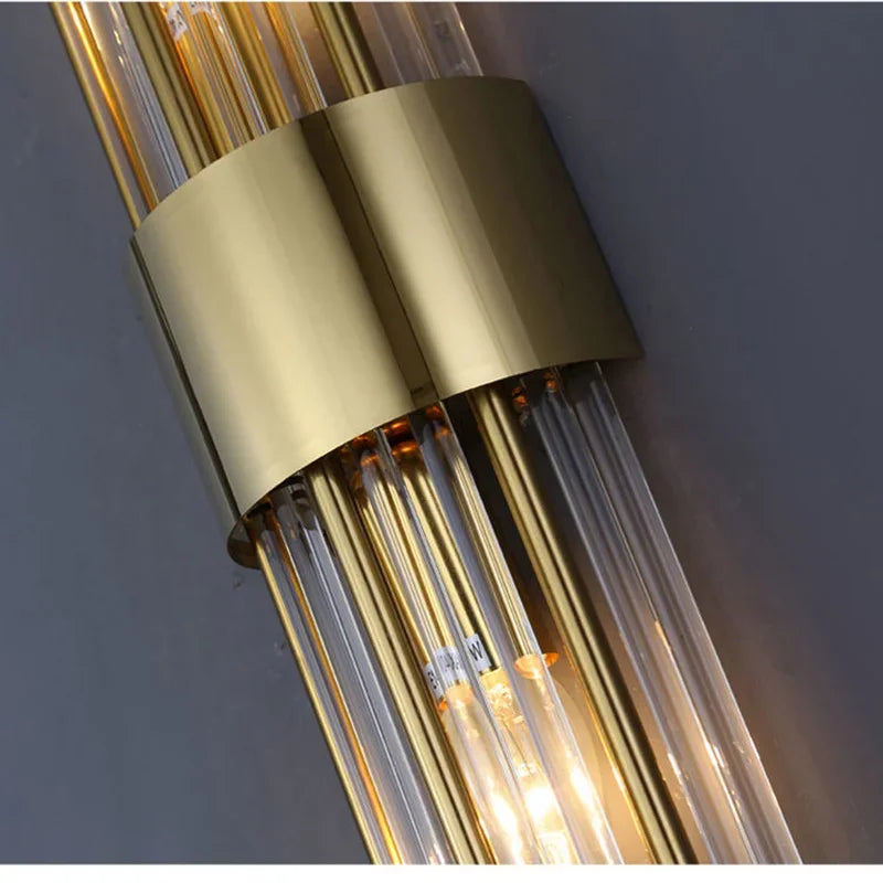 Luxury Wall Lamp Modern LED Gold Wall Light Indoor Lighting Wall Sconce Home Decoration