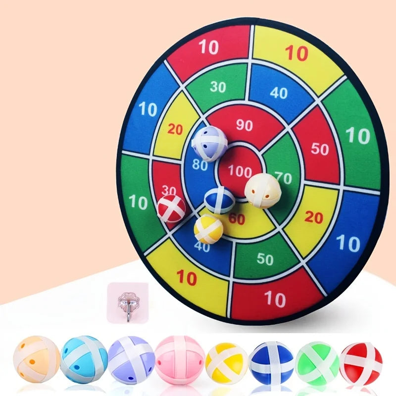 Large Hard Board Children's Sticky Ball Outdoor Parent-child Suction Cup Ball