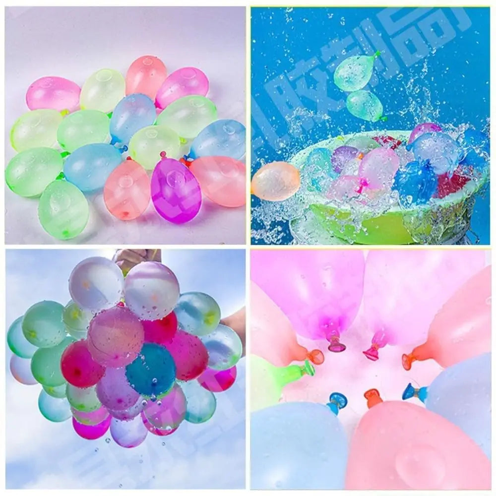 Outdoor Activities Air Water Bomb Balloon Pump Automatic Sealing Water Toy