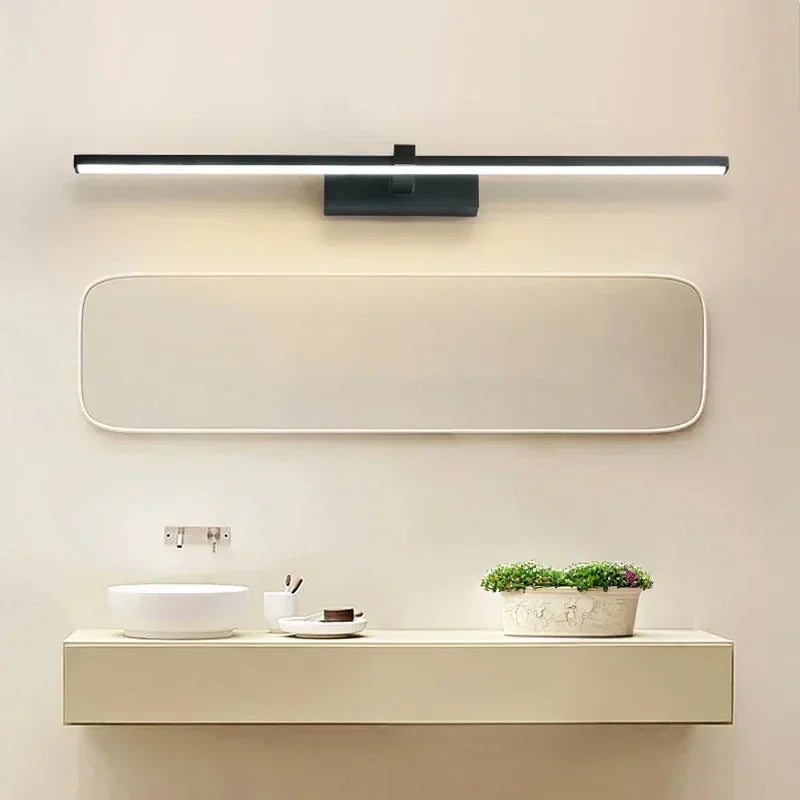 LED Bathroom Mirror Light, Modern Wall Sconce for Bedroom, Aluminum Decoration Lamp