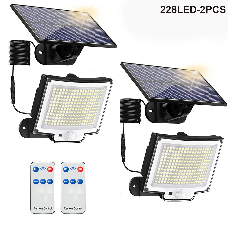 Outdoor Security with Solar Flood Lights