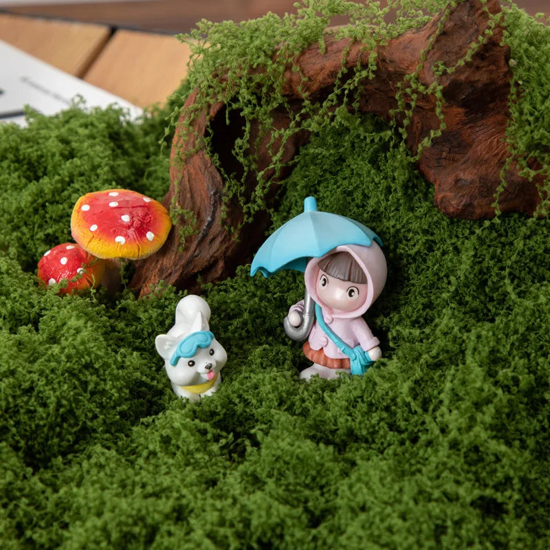 Fake Artificial Green Moss for Fairy Garden Accessories Home Garden Ornament
