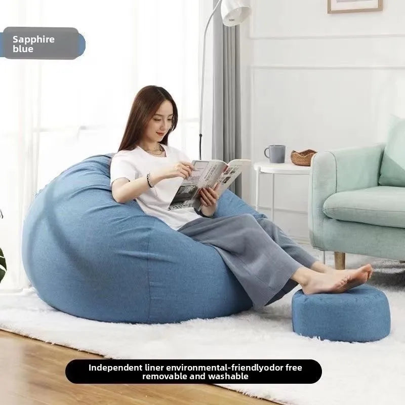 Lazy Sofa Bean Bag Tatami Living Room Recliner Small Apartment Leisure Chair