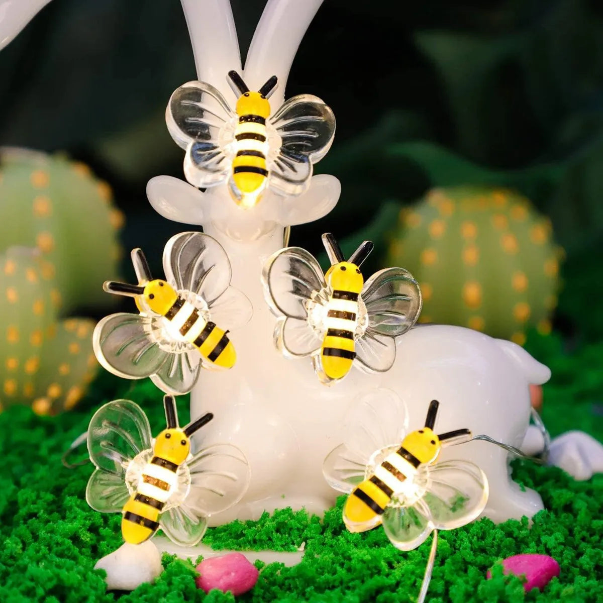 Whimsy with Bee String Lights