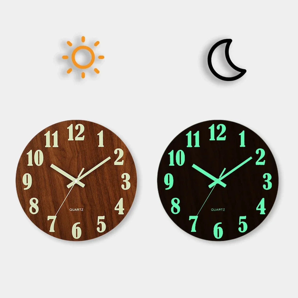 12 Inch Luminous Wall Clock