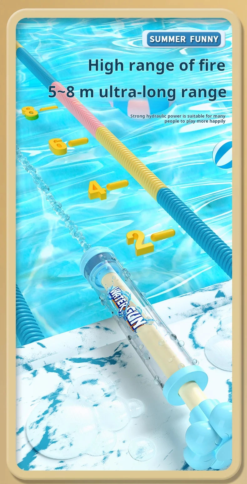 Water Guns for Kids Squirt 3 Types of Nozzles Water Blaster Pistol