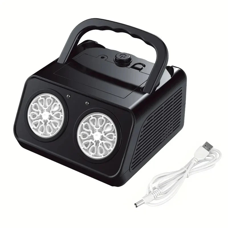 Automatic Bubble Machine Upgrade Bubble Blower with 2 Fans 20000+ Bubbles Per Minute