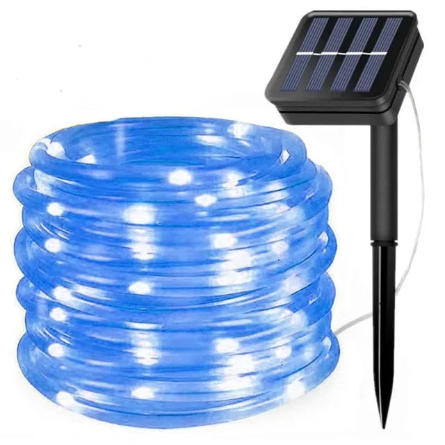300 LED Solar Rope Strip Lights