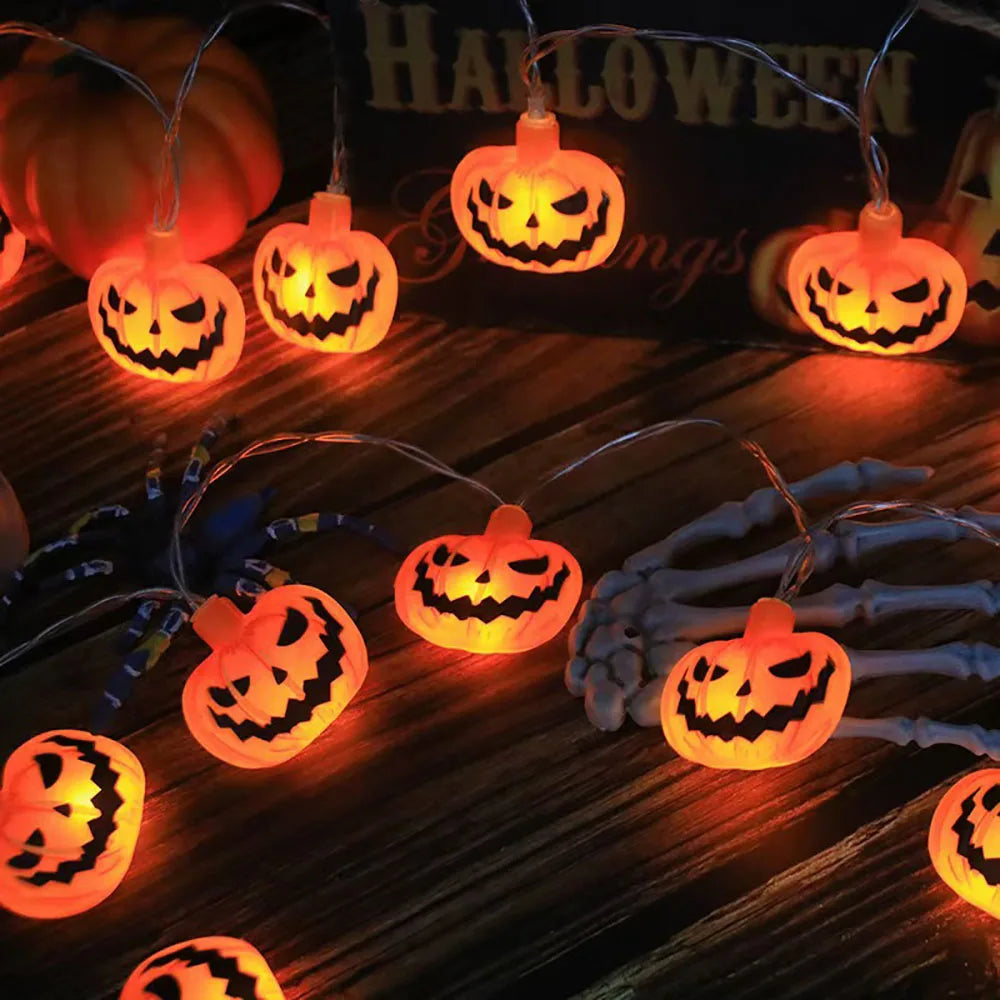 Halloween Decoration LED String Lights Hanging Lamp,Home Outdoor Lantern Props