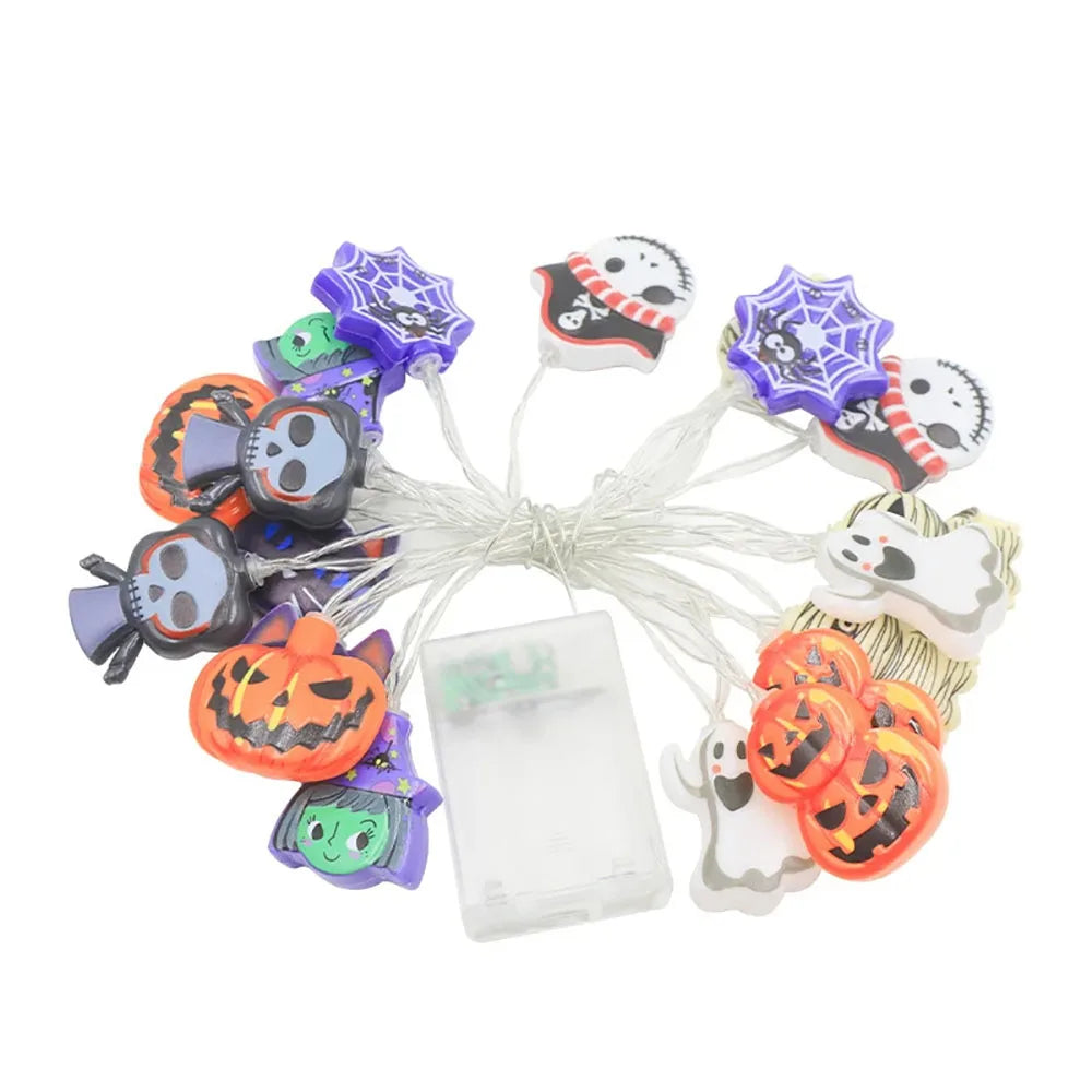 Halloween Decoration LED String Lights Hanging Lamp,Home Outdoor Lantern Props