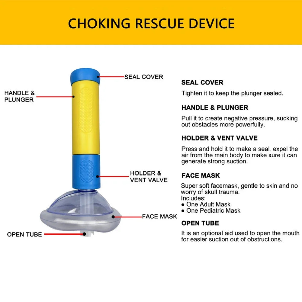 4PCS/Set First Aid Kit Choking Respiratory