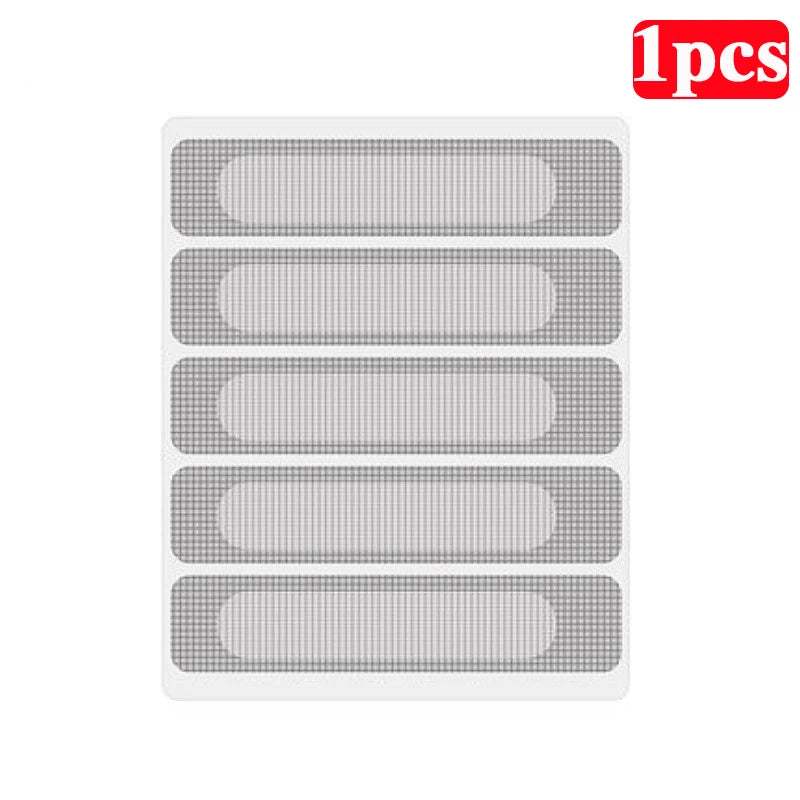 1/5/10 pcs Window Screen Patch Exhaust Door Drainage Hole Anti-mosquito Mesh Screen