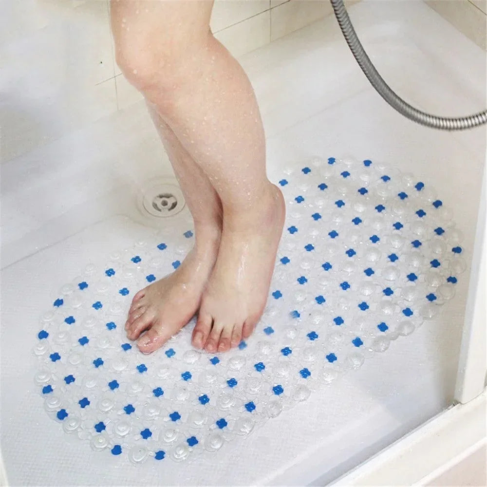 PVC Anti-Skid Bath Mat with Suction Cups